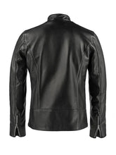 Mens Black Leather Jacket